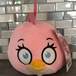 Angry Birds Classic STELLA (Pink Bird) Plush / Rovio / Kawaii / 7” / BRAND NEW
